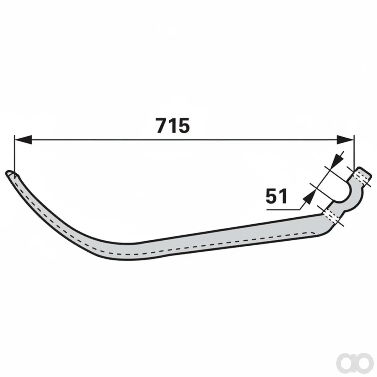 Prillinger - 00545550 - Bindenadel Stahl Anstelle Von