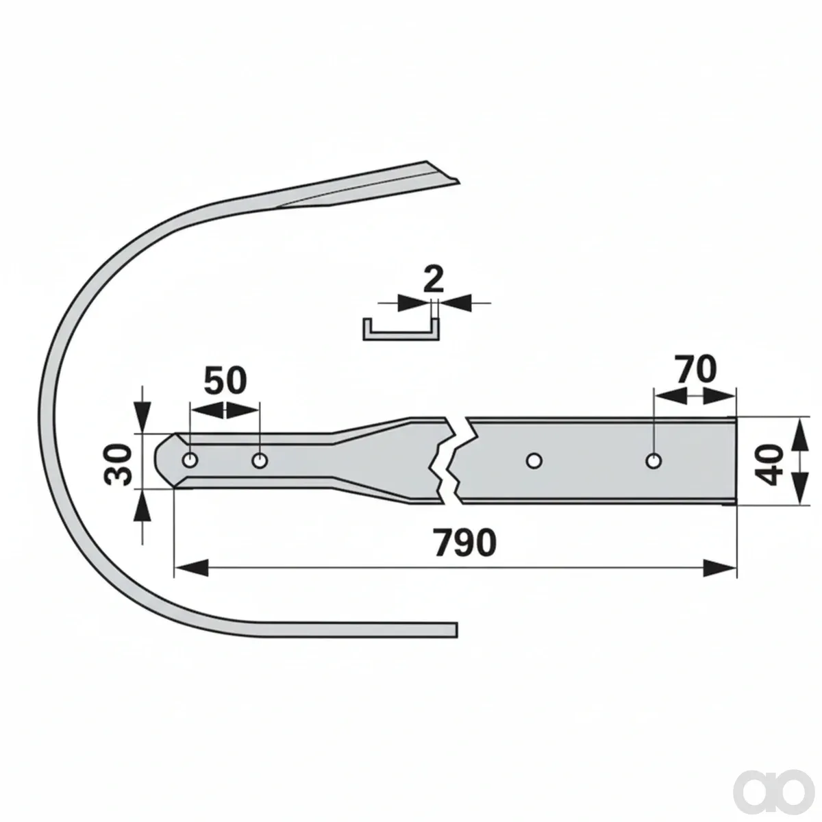 Prillinger - 00546011 - Abstreifer Anstelle Von Gallig