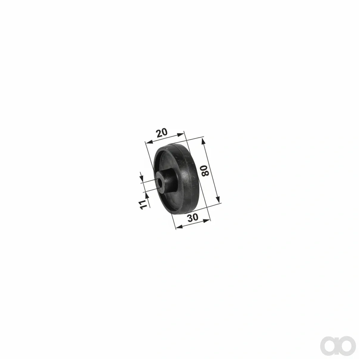 Prillinger - 00551148 - Tragrolle Anstelle von Wuehlmau