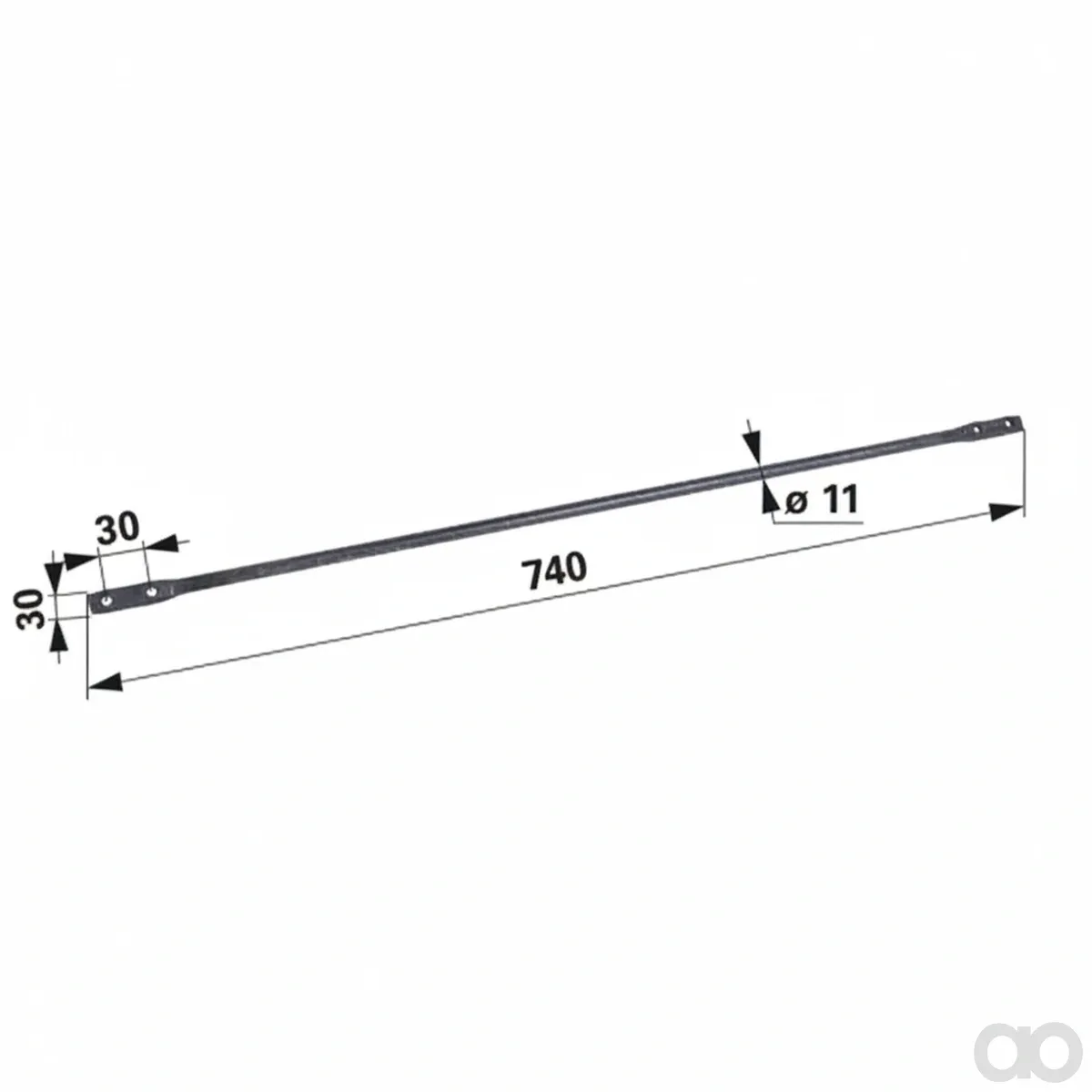Prillinger - 00551211 - Nietstab Anstelle Von Wuehlmaus