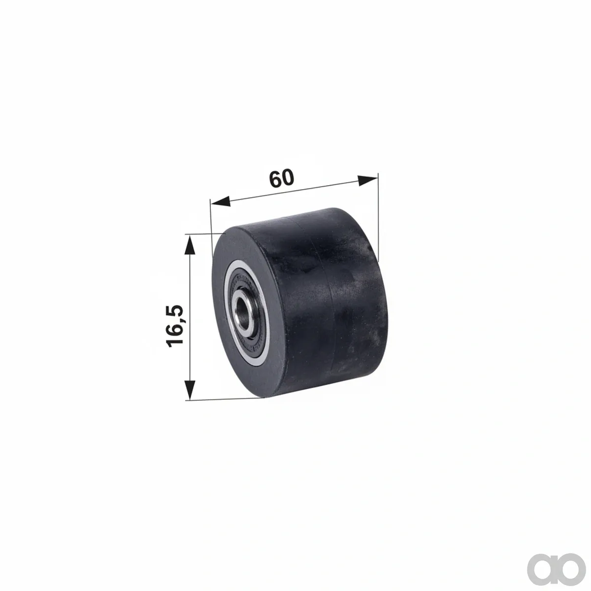 Prillinger - 00551219 - Rolle Gummiert Anstelle Von Wuehlmaus