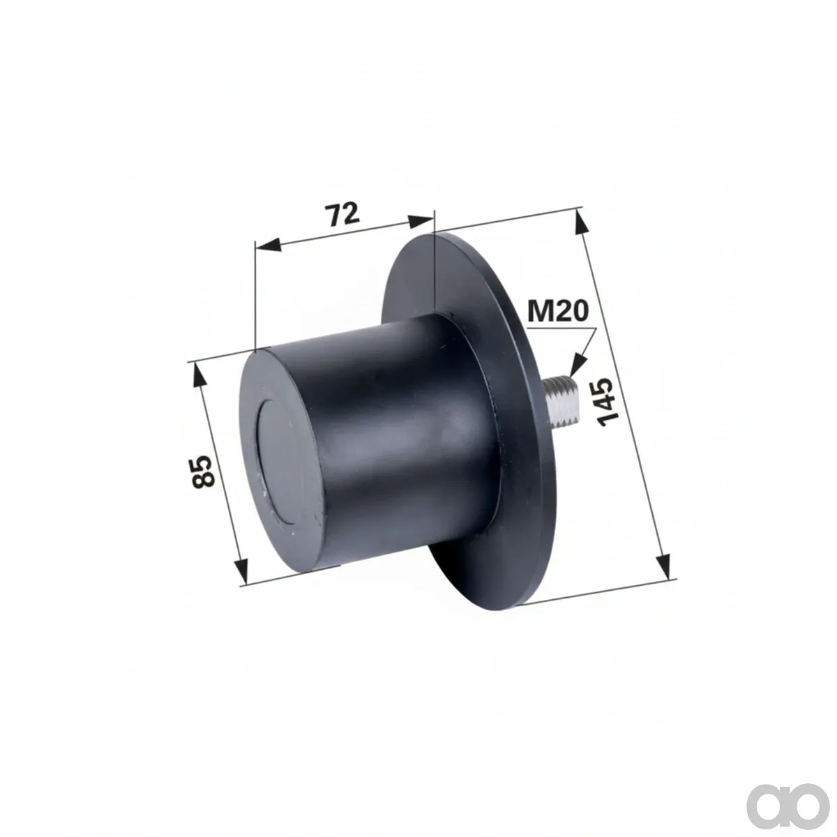Prillinger - 00551223 - Rolle Gummiert Anstelle Von Wuehlmaus