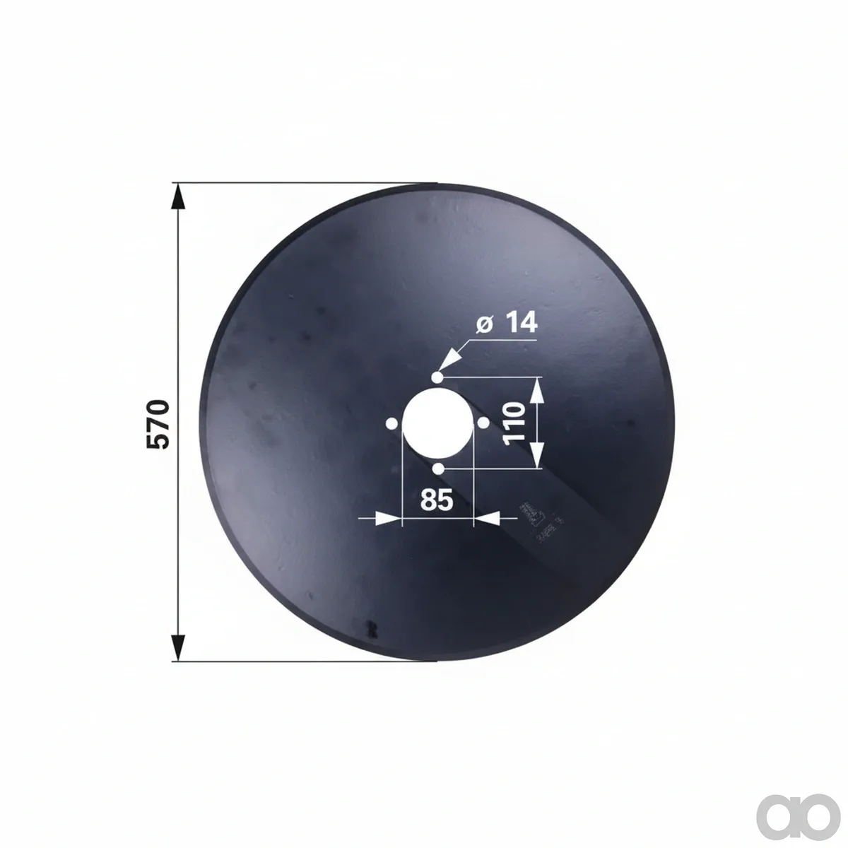 Prillinger - 00552147 - Sechscheibe Diameter 570Mm, Lk=110Mm