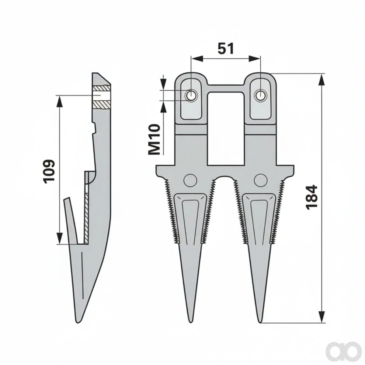 Prillinger - 00604125 - Doppelfinger Anstelle von Aebi