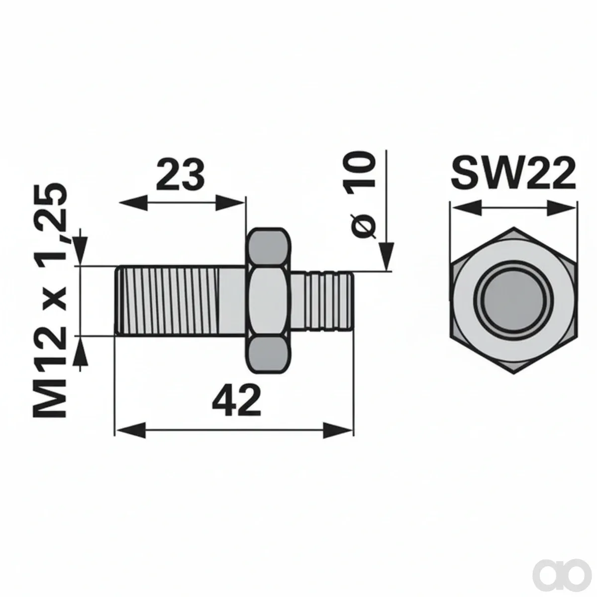 Prillinger - 00606132 - Schraube Anstelle Von Aebi 100