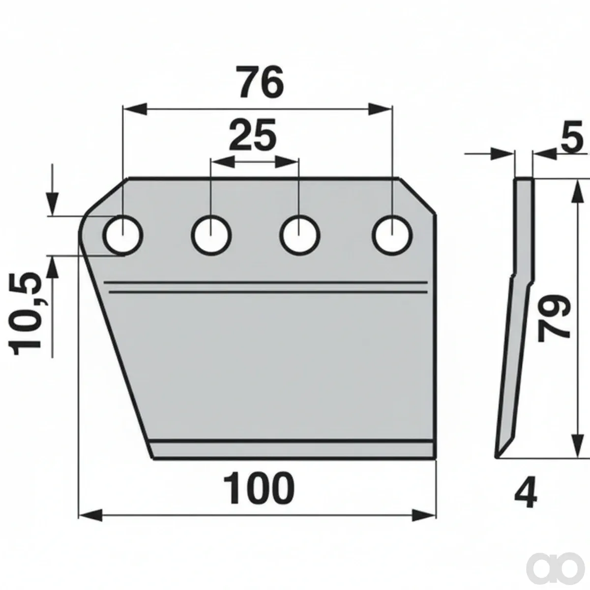 Prillinger - 00616128 - Messerhalter Stangen Anstelle Von