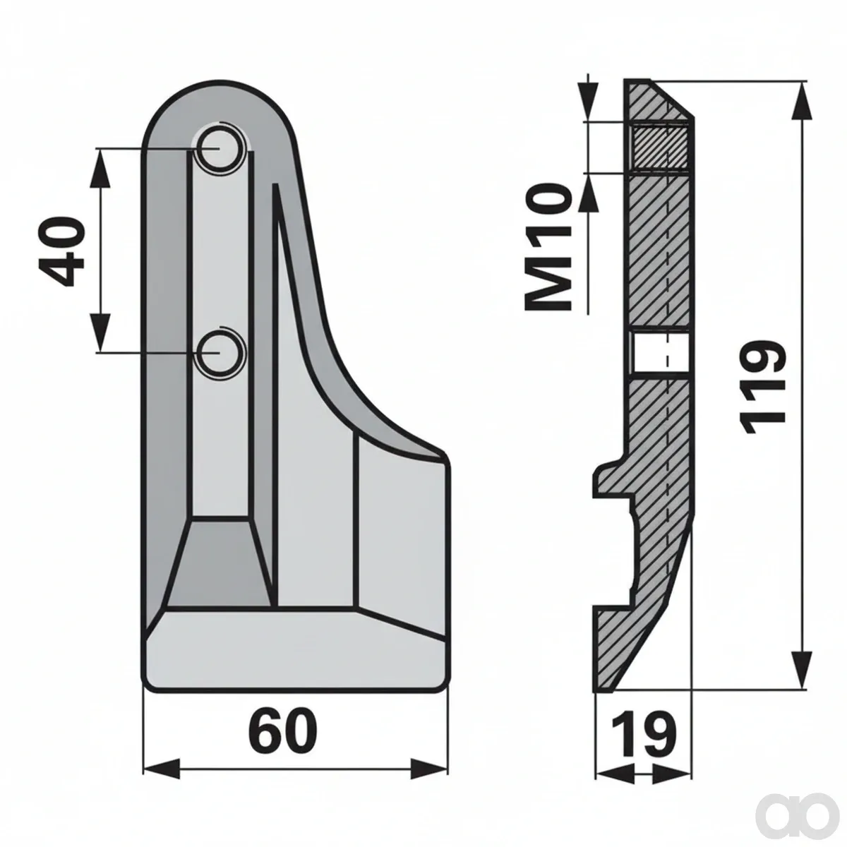 Prillinger - 00616562 - Messerhalter Unten Anstelle Von