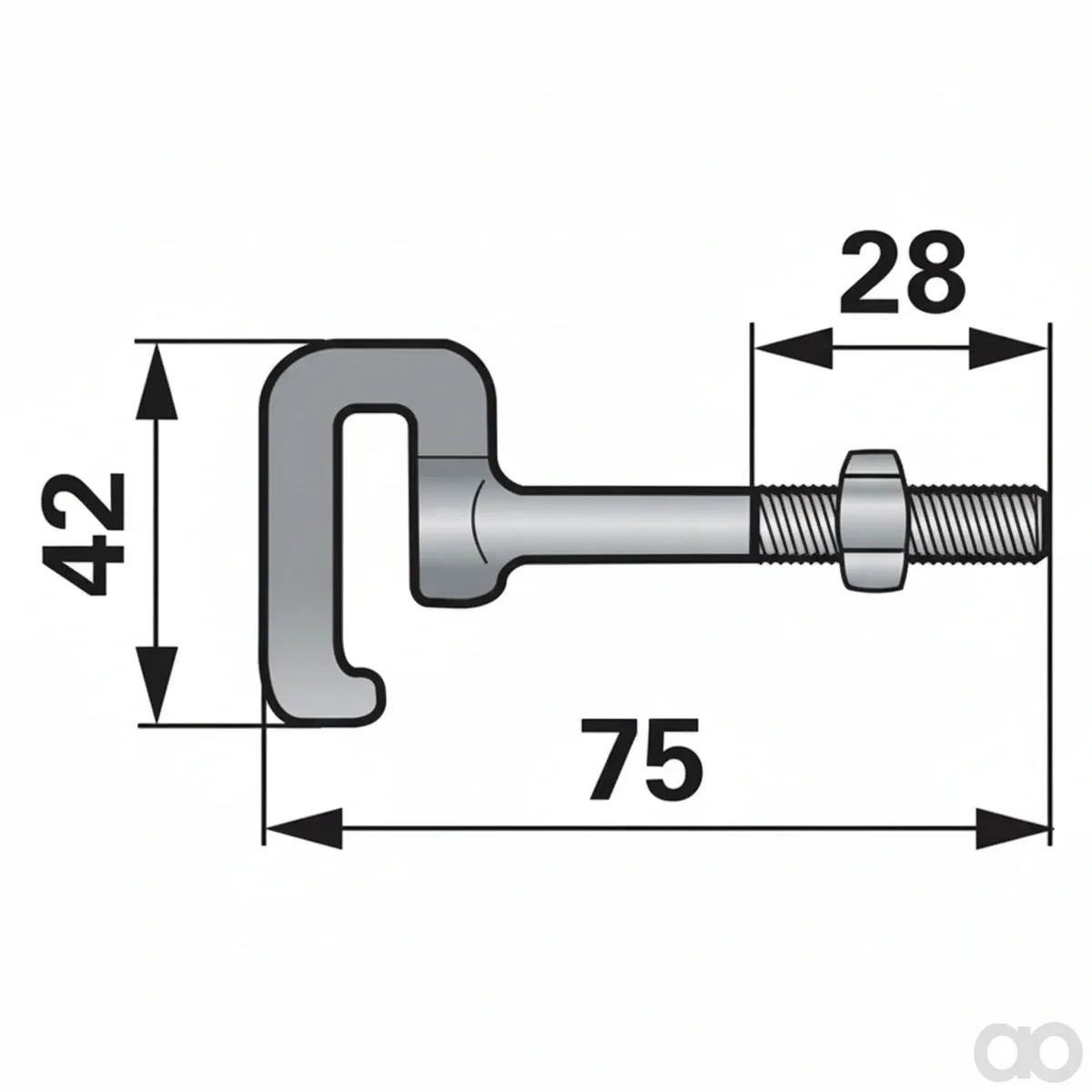 Prillinger - 00623407 - Buegelschraube 1800 720098