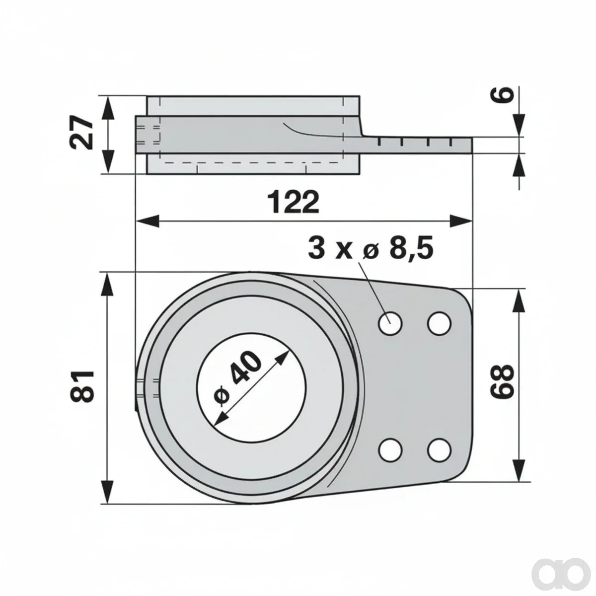 Prillinger - 00626231 - Lagerschale Anstelle Von Nussbaum