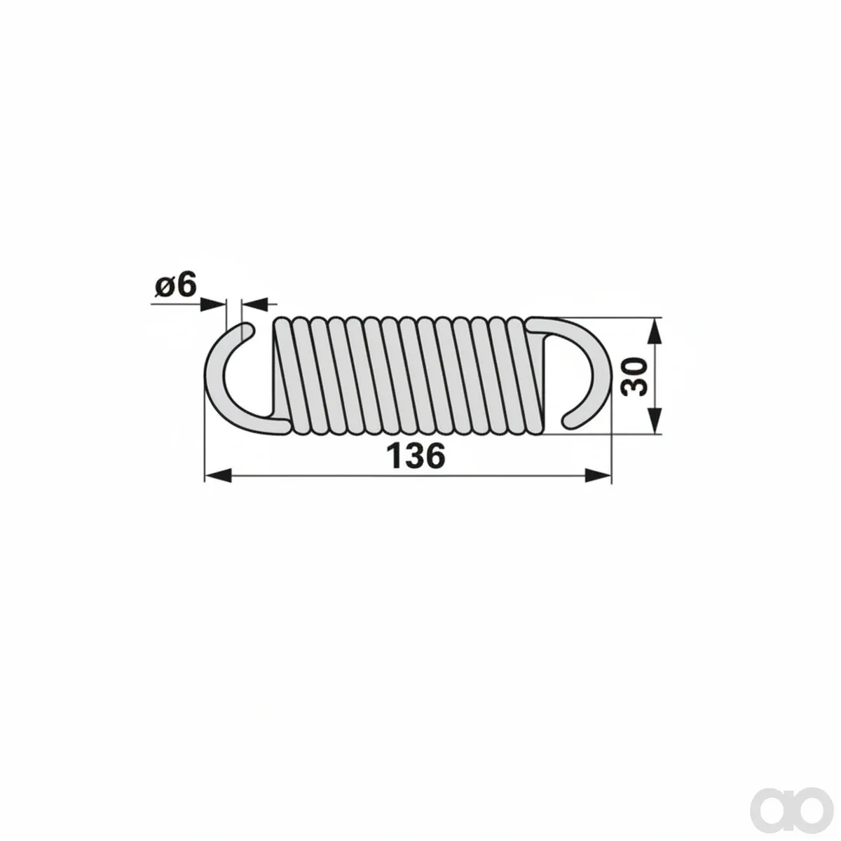 Prillinger - 00629041 - Zugfeder Zu Schwadformer Anstelle