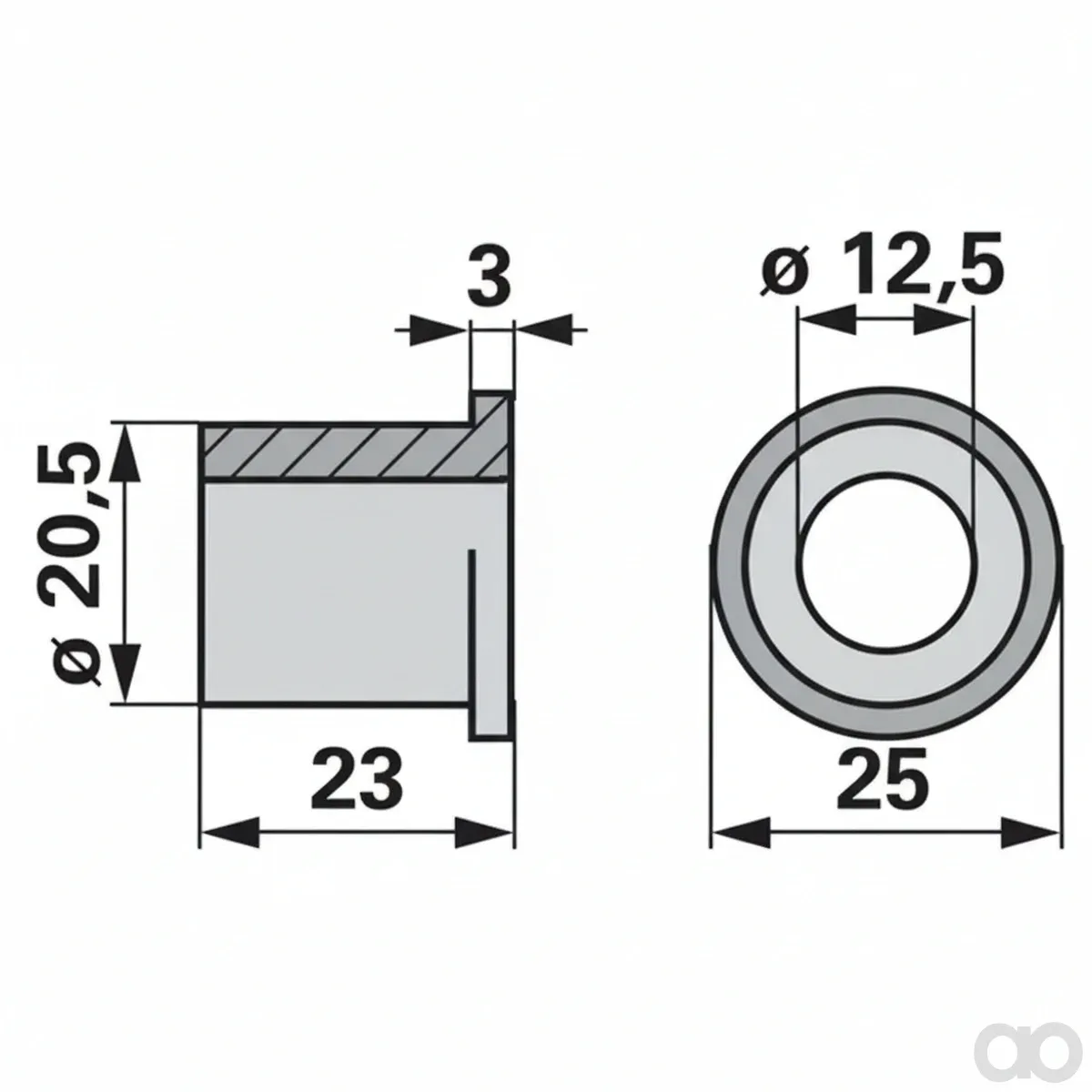 Prillinger - 00629047 - Kunststoffbuchse Anstelle Von