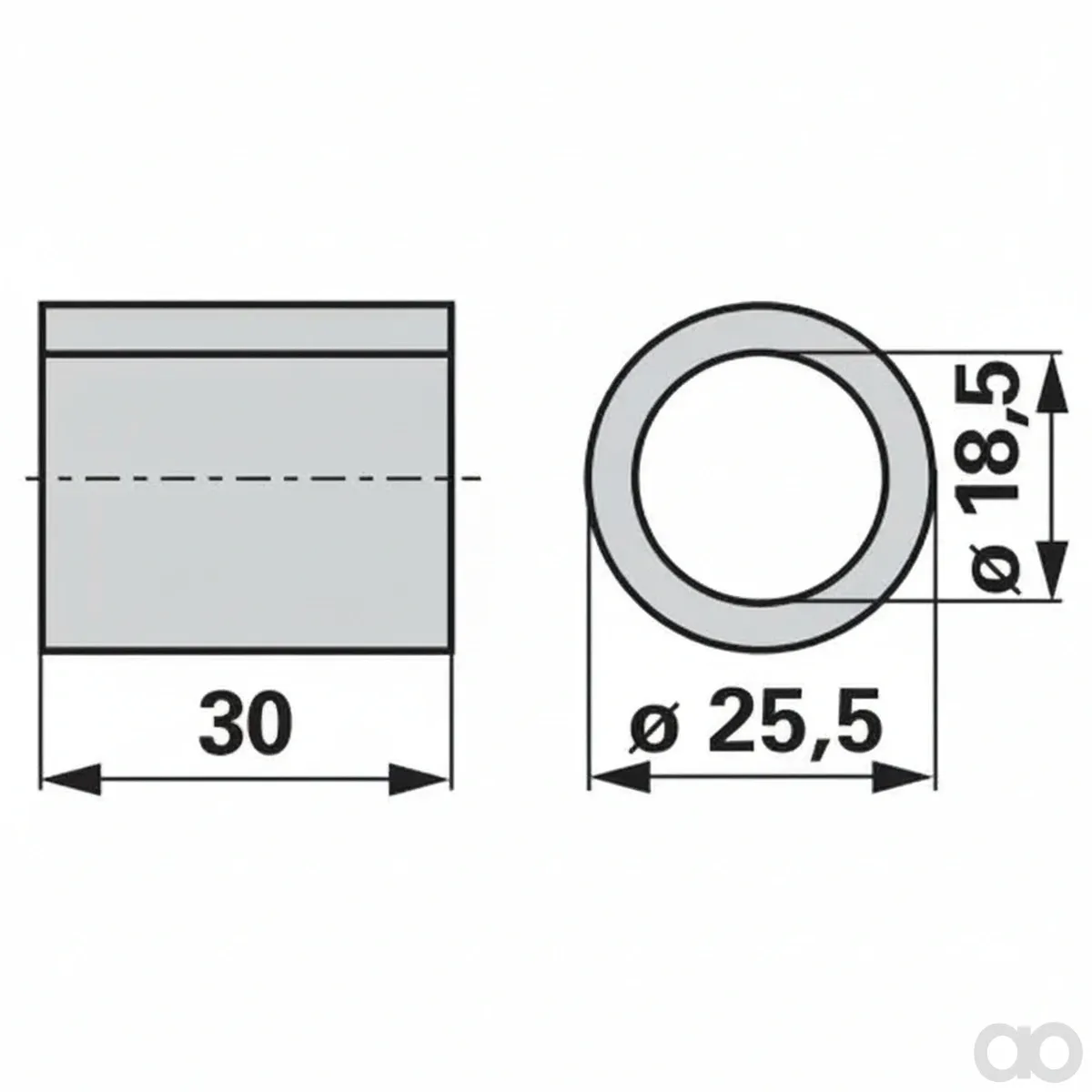 Prillinger - 00629050 - Lagerbuechse Anstelle Von Aebi
