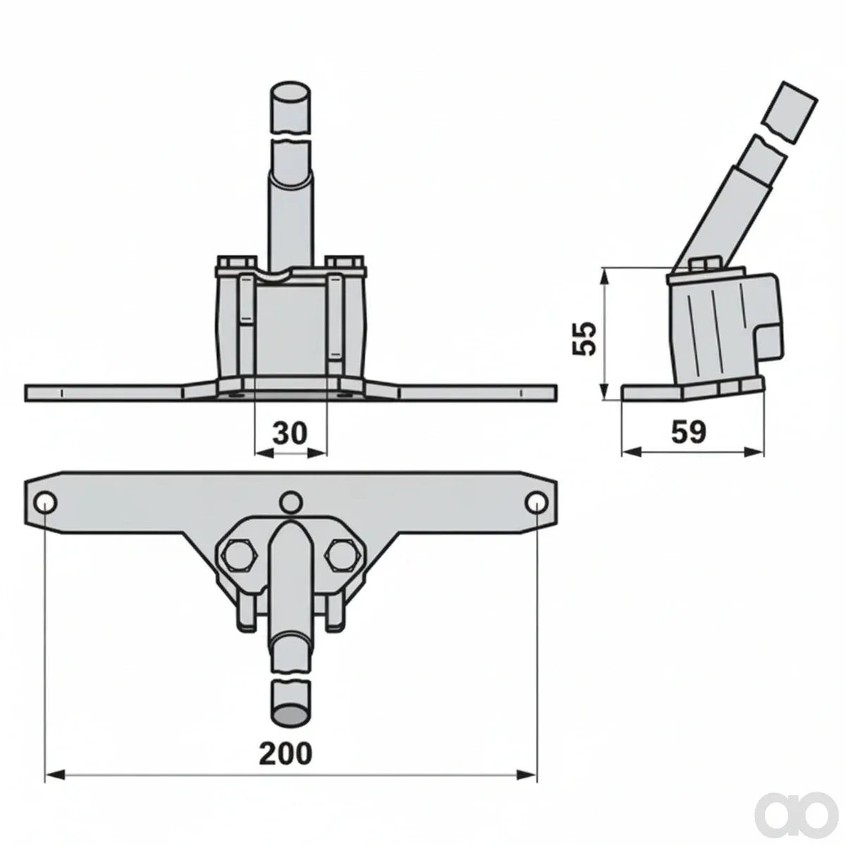 Prillinger - 00645102 - Messerkopf Mit Langer Grundplatte