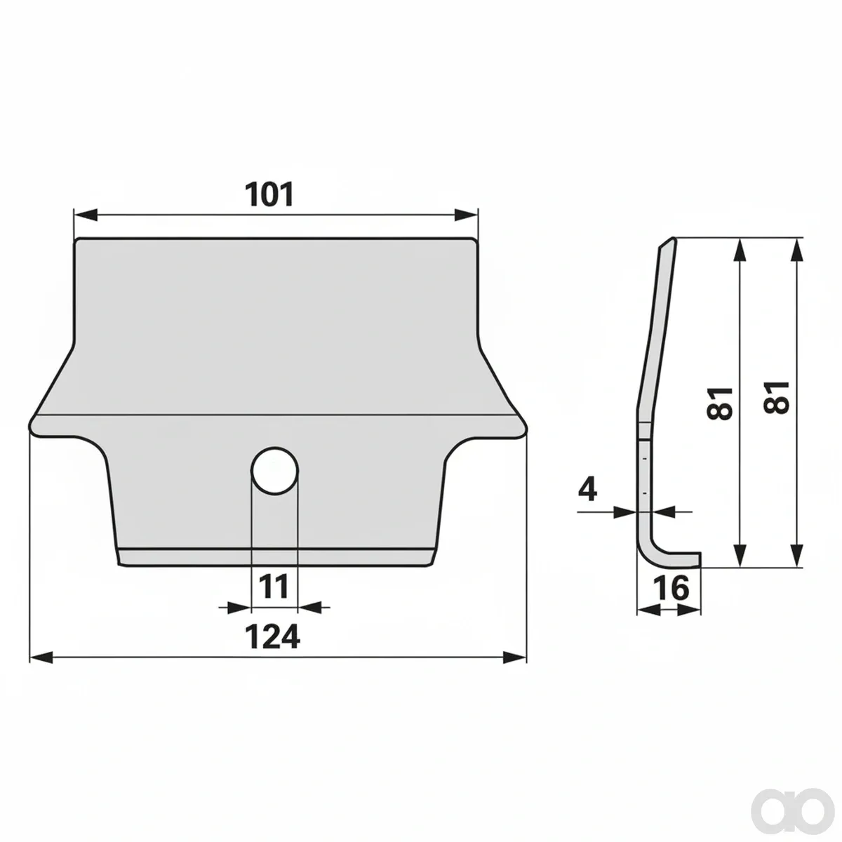 Prillinger - 00647704 - Messerhalter Diamant, Anstelle