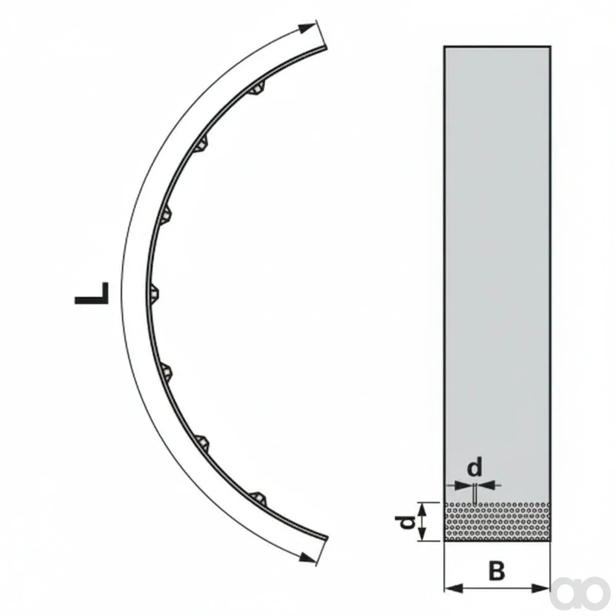 Prillinger - 00670537 - Mahlbruecke 7 Stege 3,5 mm Zu Ley