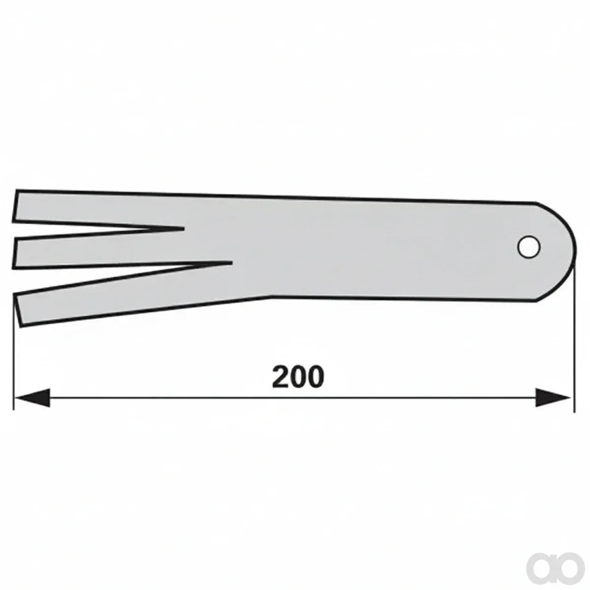 Prillinger - 00690109 - Schlaeger Anstelle von 200X35X1