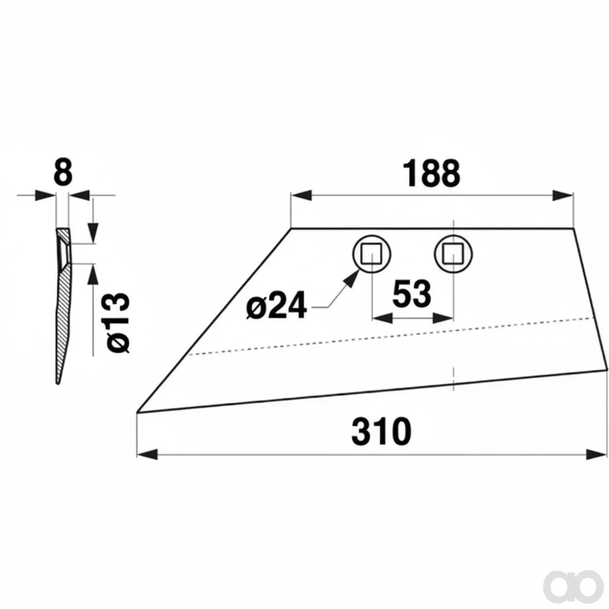 Prillinger - 00690146 - Stockraeumschare Stangen Anstelle