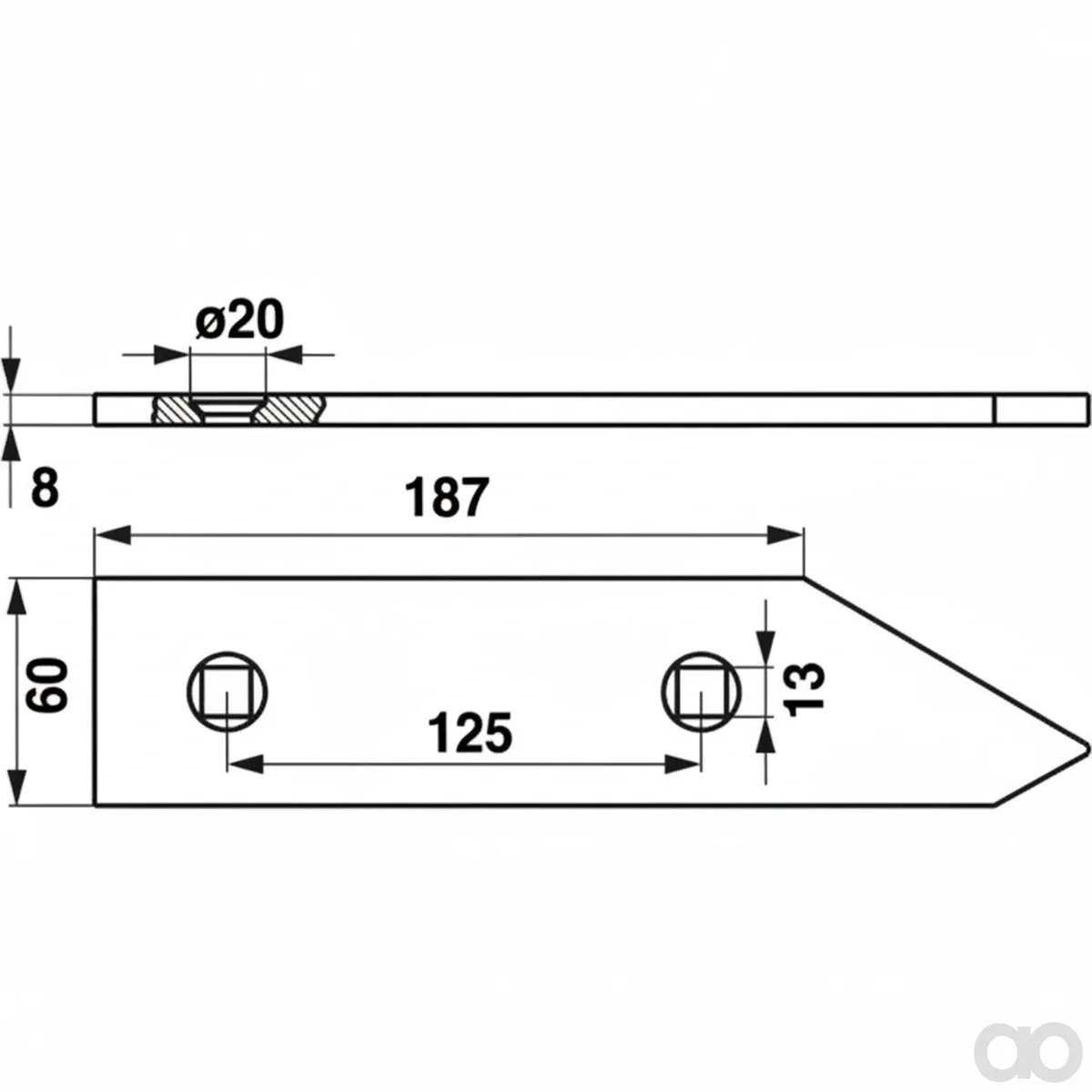 Prillinger - 00690165 - Anlage Stangen Zu Universalpflug