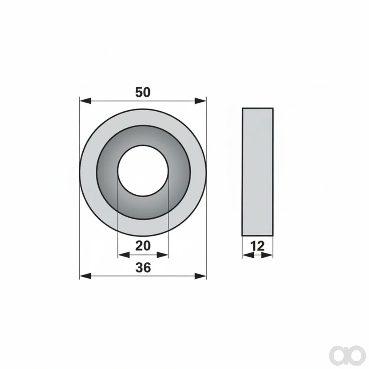 Prillinger - 00690182 - Scheibe Anstelle Braun 0071302