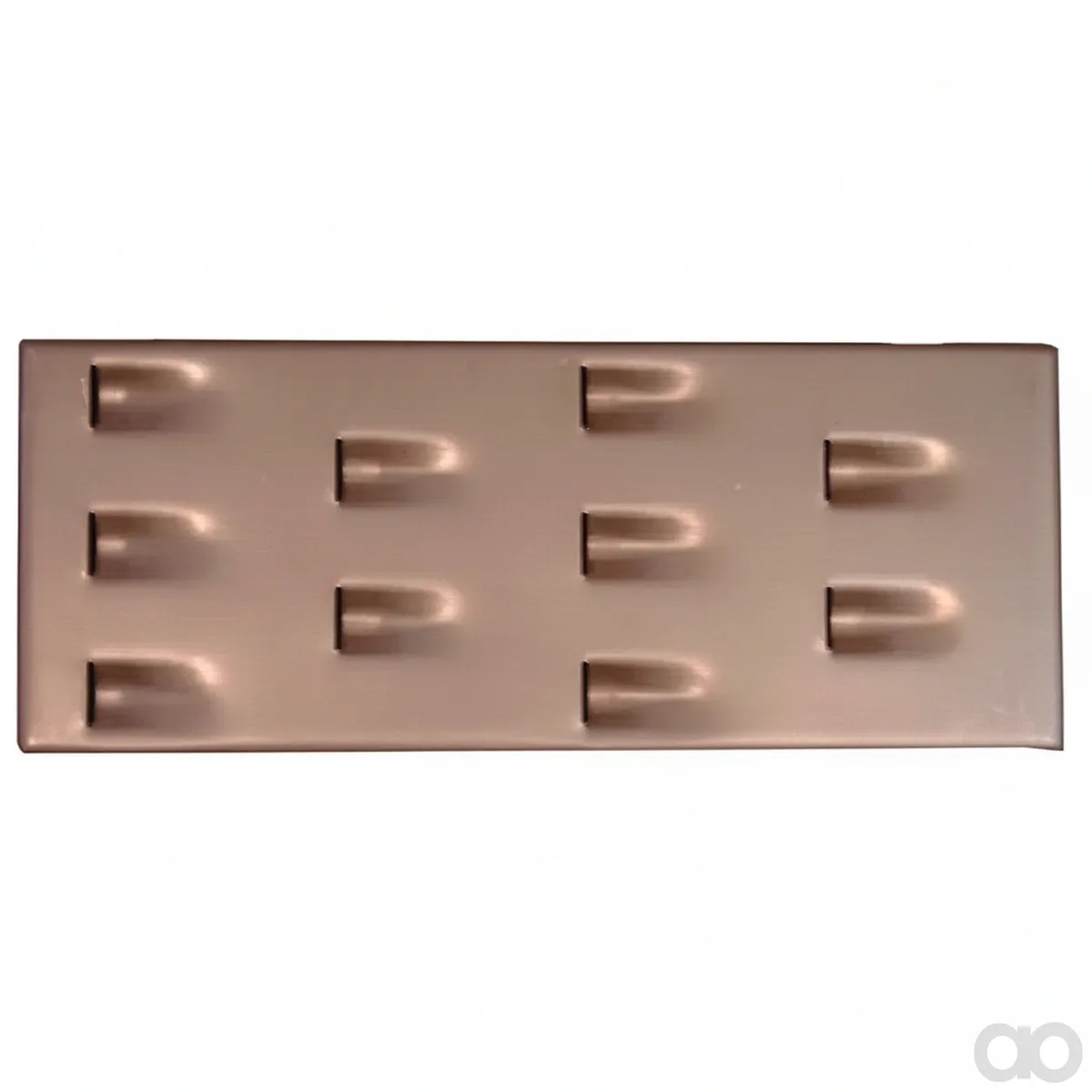 Prillinger - 00710974 - Abdeckplatte Edelstahl 500x200 mm