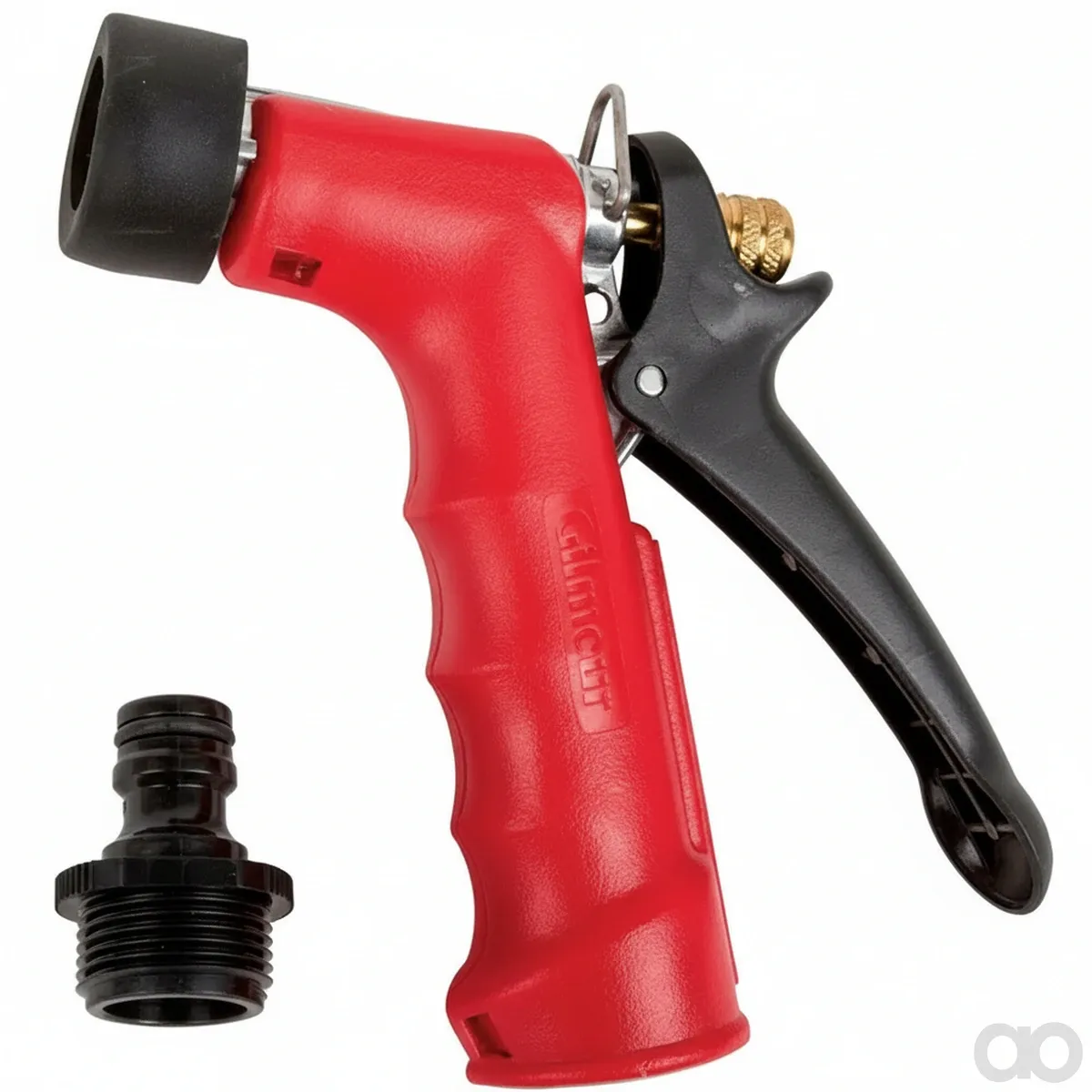 Prillinger - 00713192 - Euterbrause Gilmour, Rot mit Metallgriff