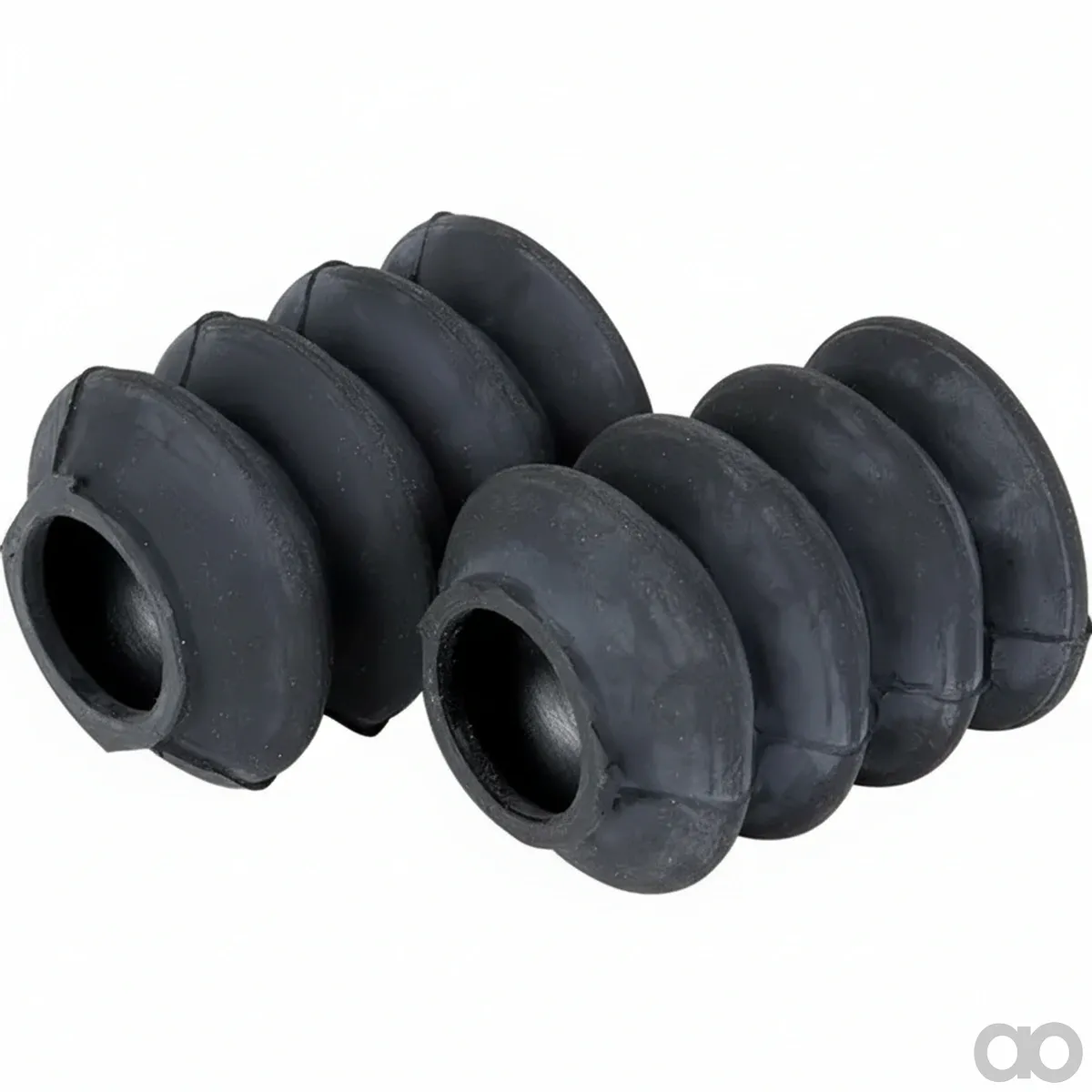 Prillinger - 00716305 - Gummi Faltenbalg Schwarz, 2er