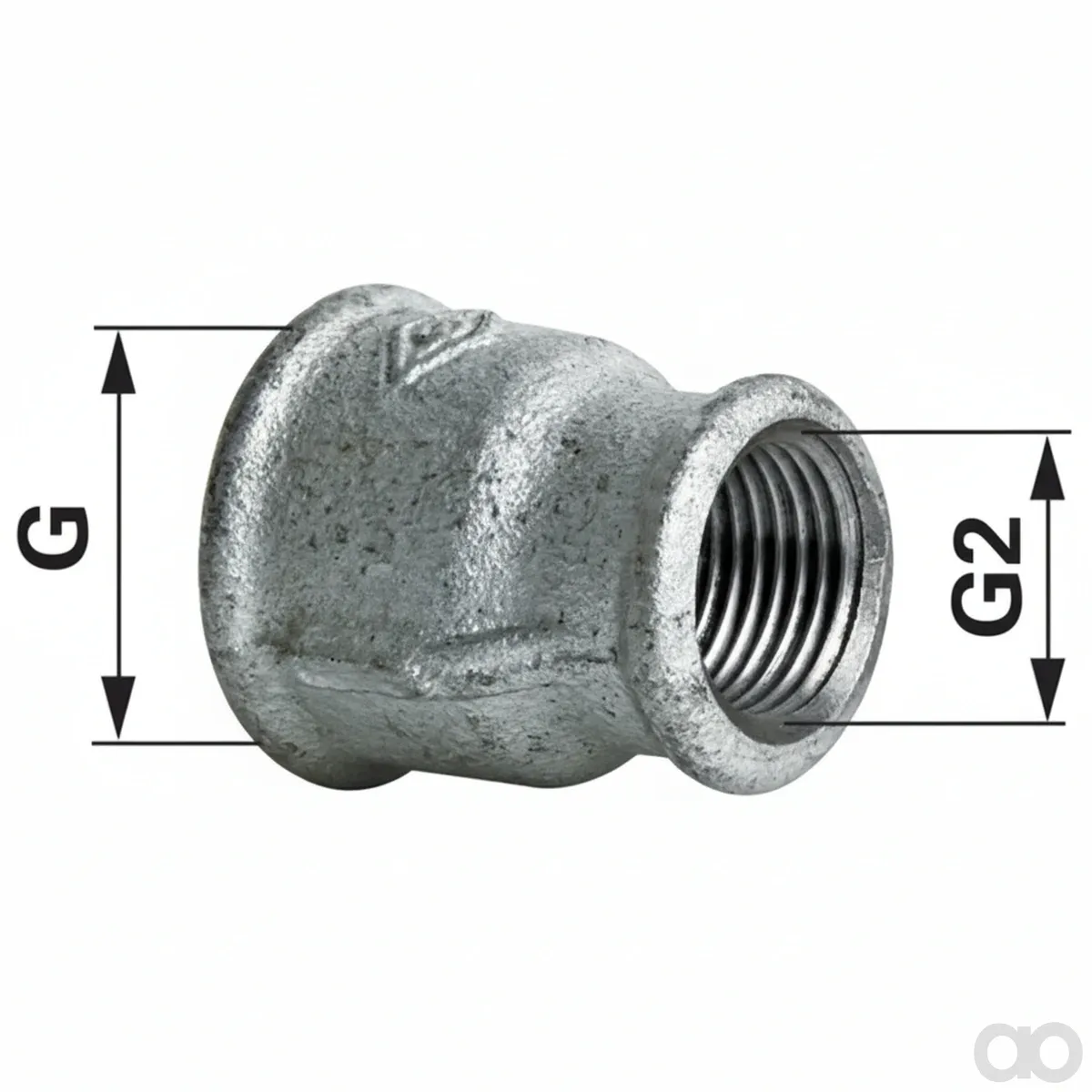 Prillinger - 00751069 - Reduktionsmuffe Nr. 240 2 x 3/4