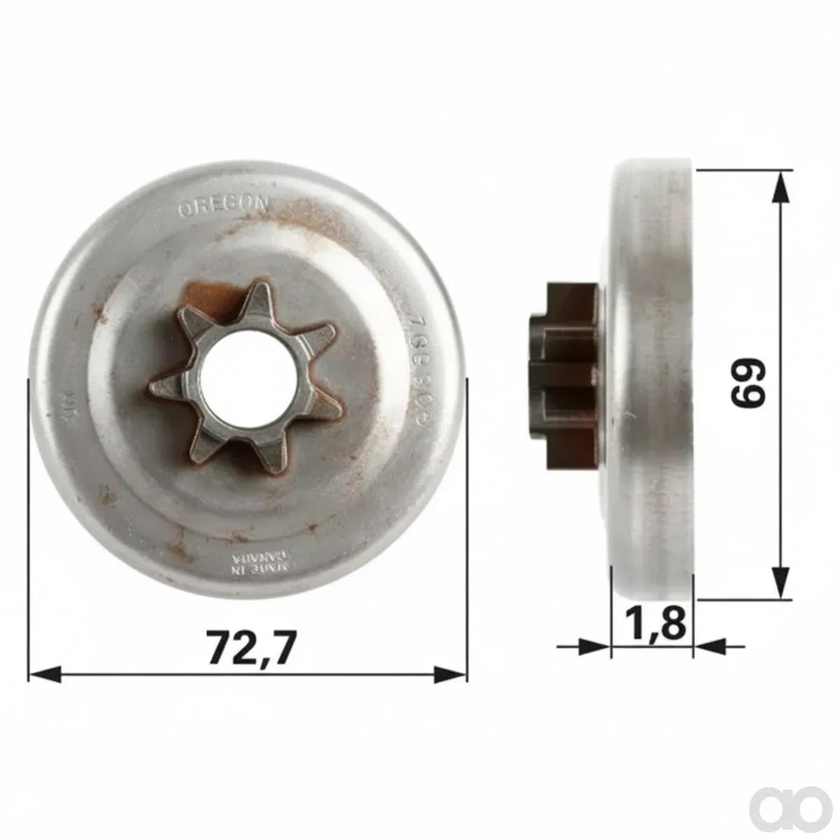 Prillinger - 00763139 - Spurkettenrad Anstelle Von Oregon