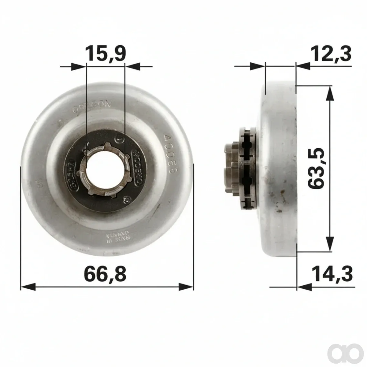Prillinger - 00763144 - Ringkettenrad Anstelle Von Oregon
