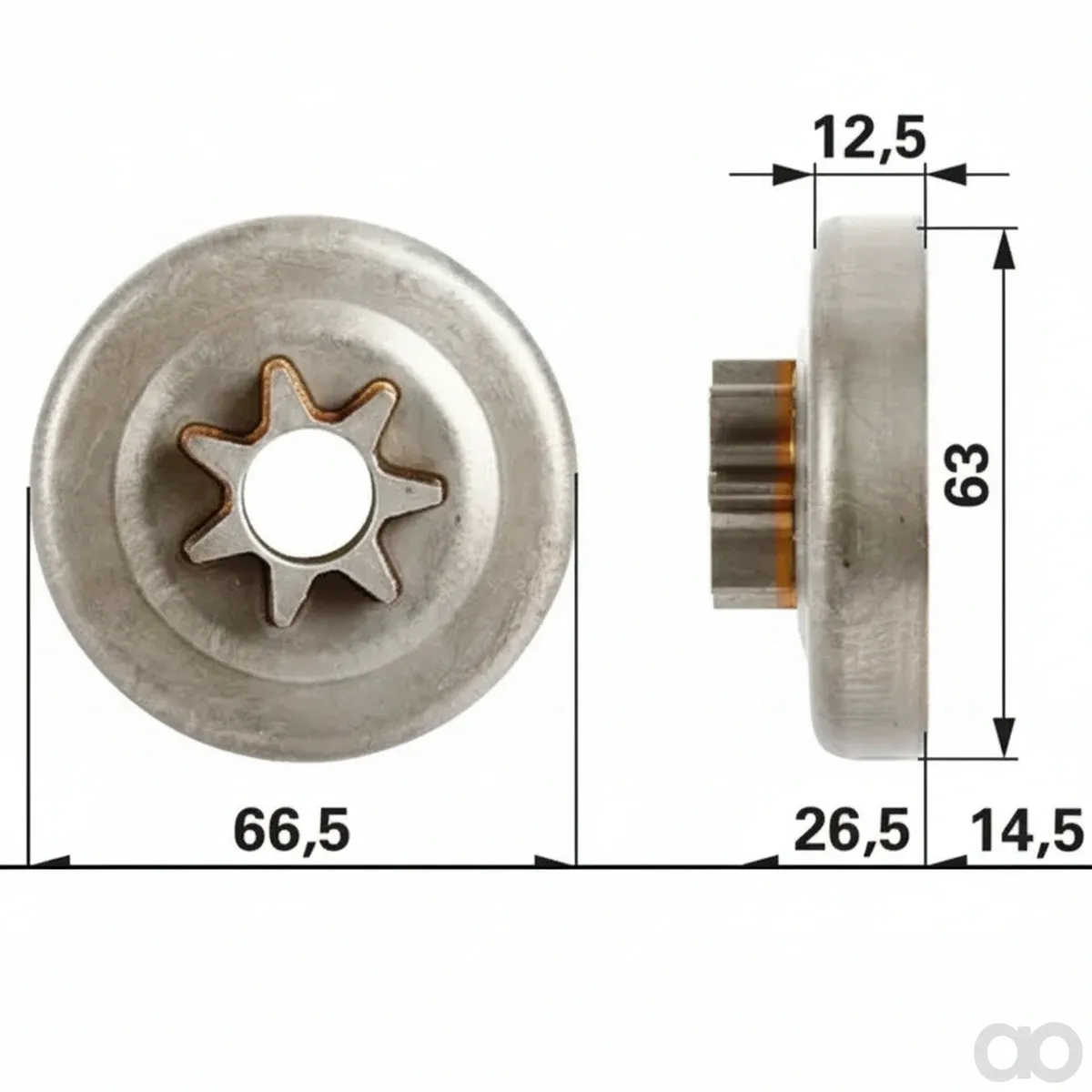 Prillinger - 00763290 - Spurkettenrad anstelle von Oregon