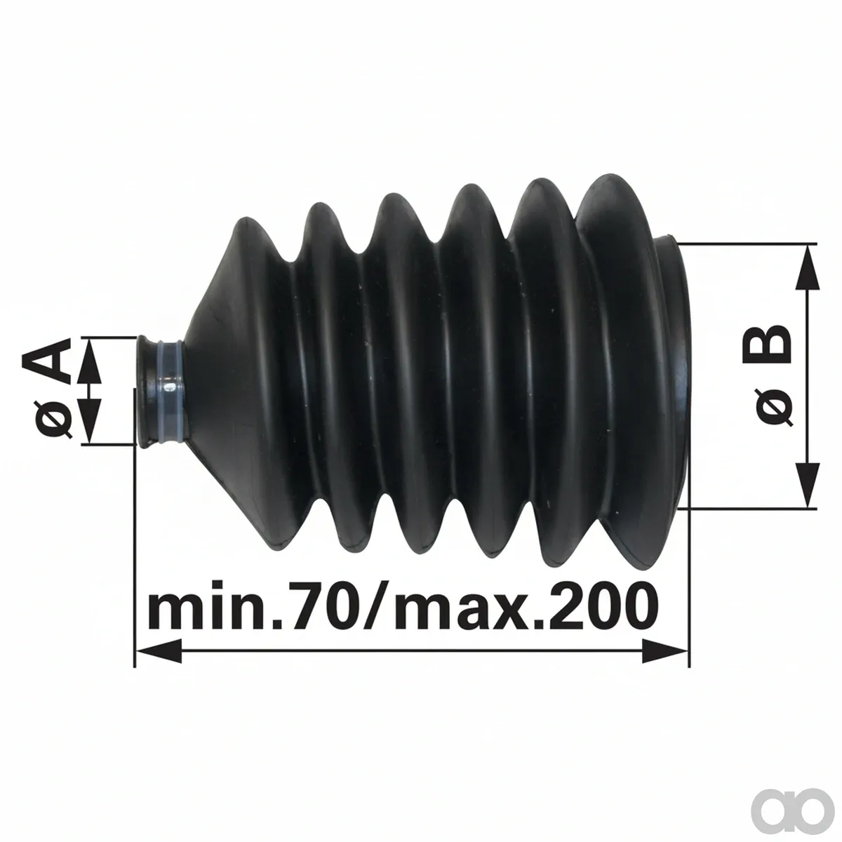 Prillinger - 00822179 - Faltenbalg Diameter 12/58
