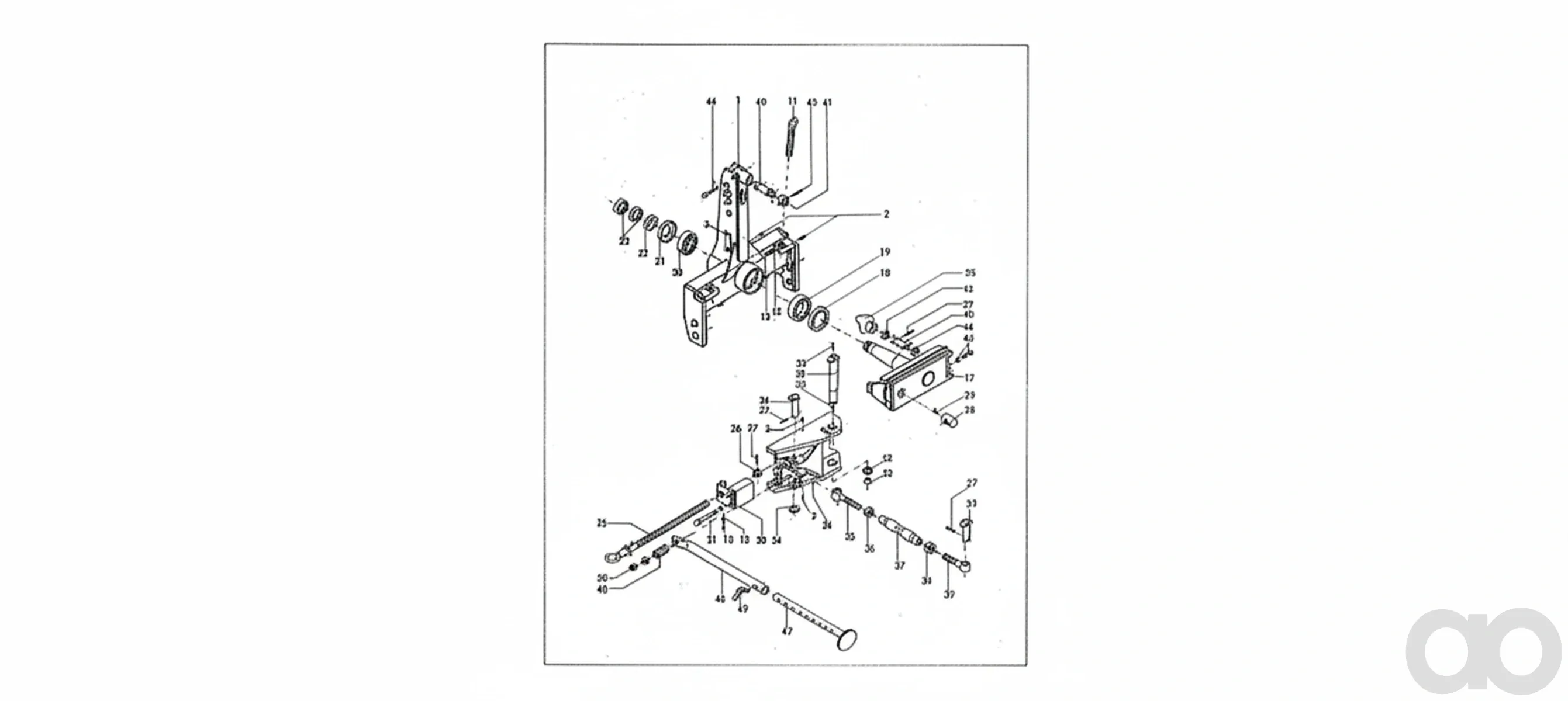 Rabe - 47730300 - Unterer Verbindungsstift