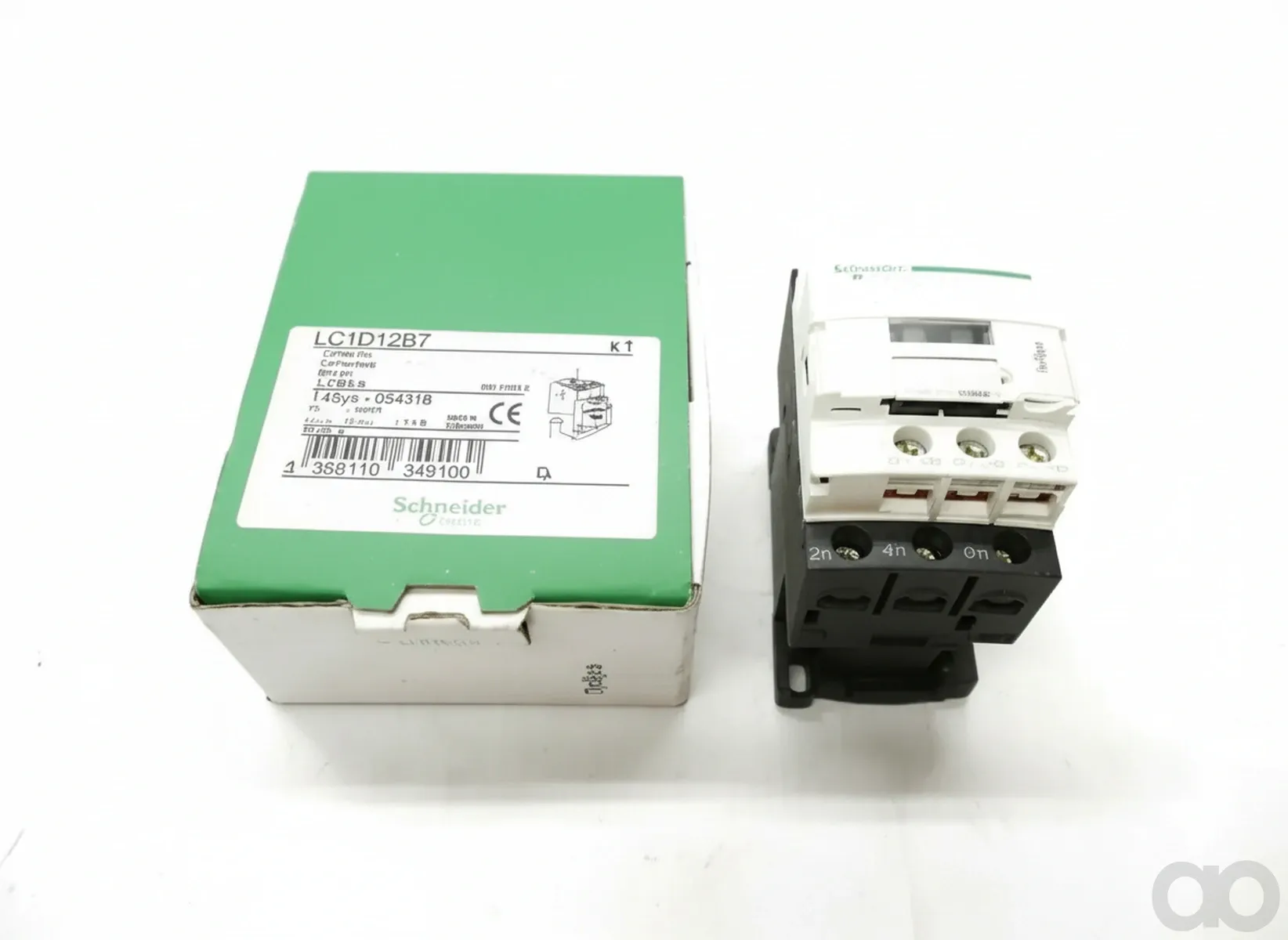 Schneider electric - LC1D12B7 - Magnetischer Schuetz 24V / 12A / 5.5 KW