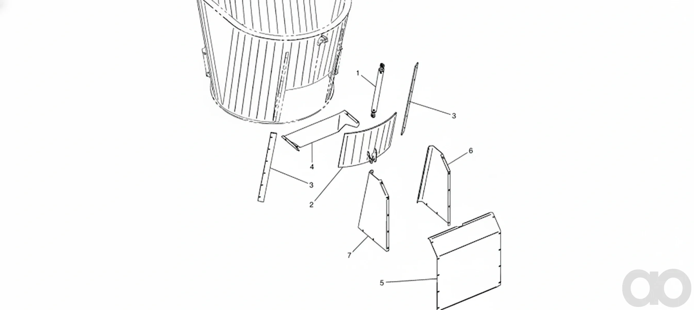 Siloking - 627309 - Dichtungssatz Zylinder 50/30