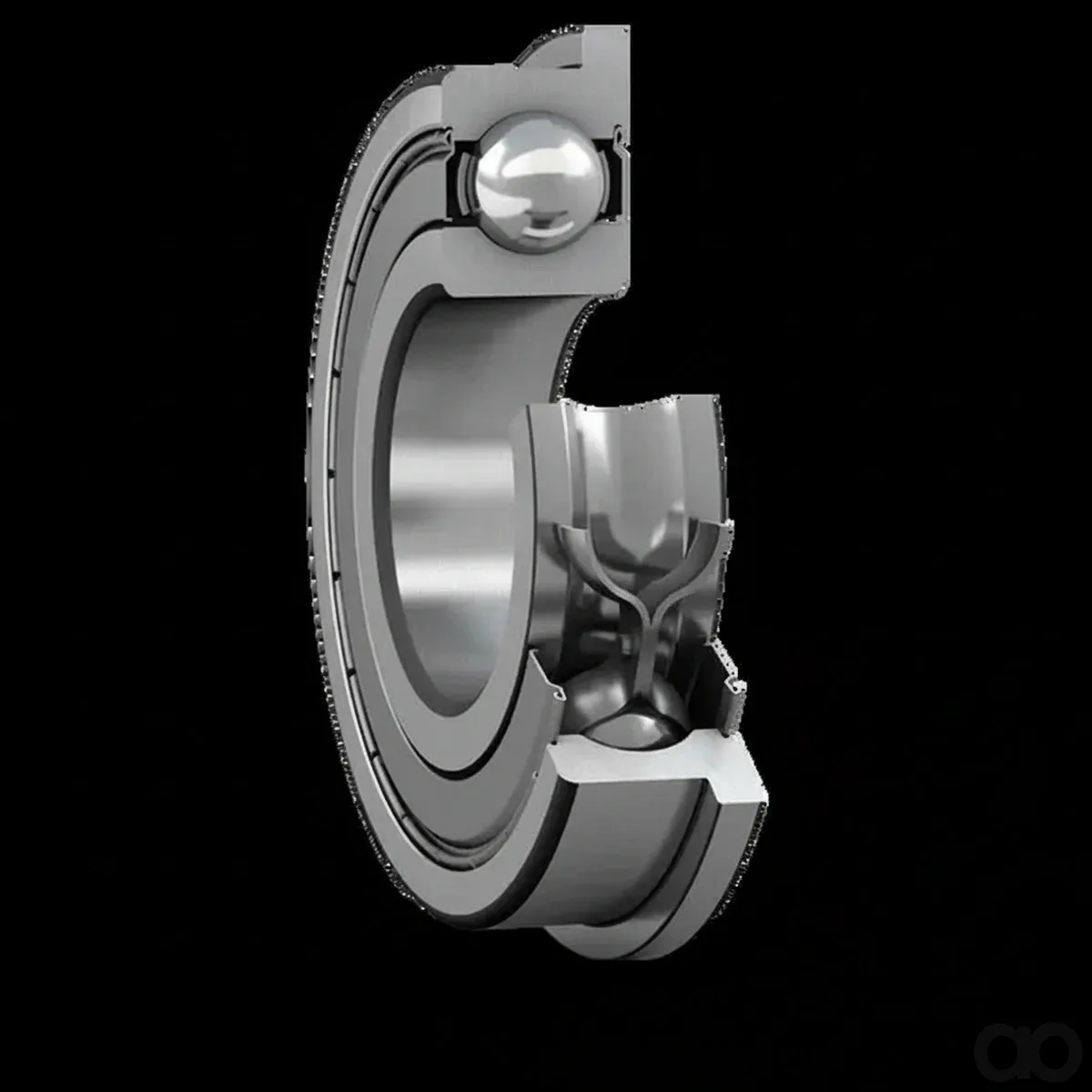 SKF - W6384R2Z - Kugellager W 638/4 R-2Z