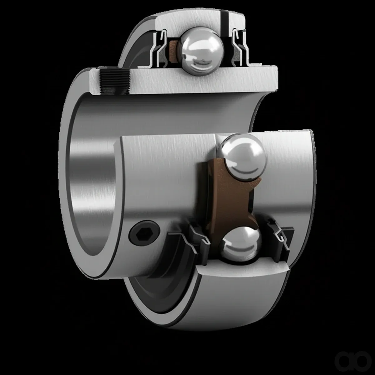 SKF - YAR2042RF - Y-Lager YAR 204-2RF