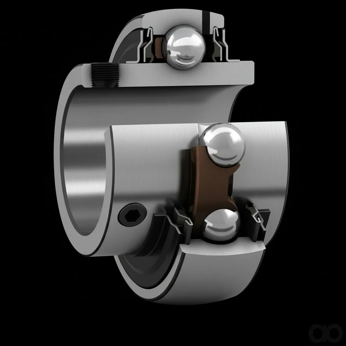 SKF - YAR2062RF - Y-Lager YAR 206-2RF