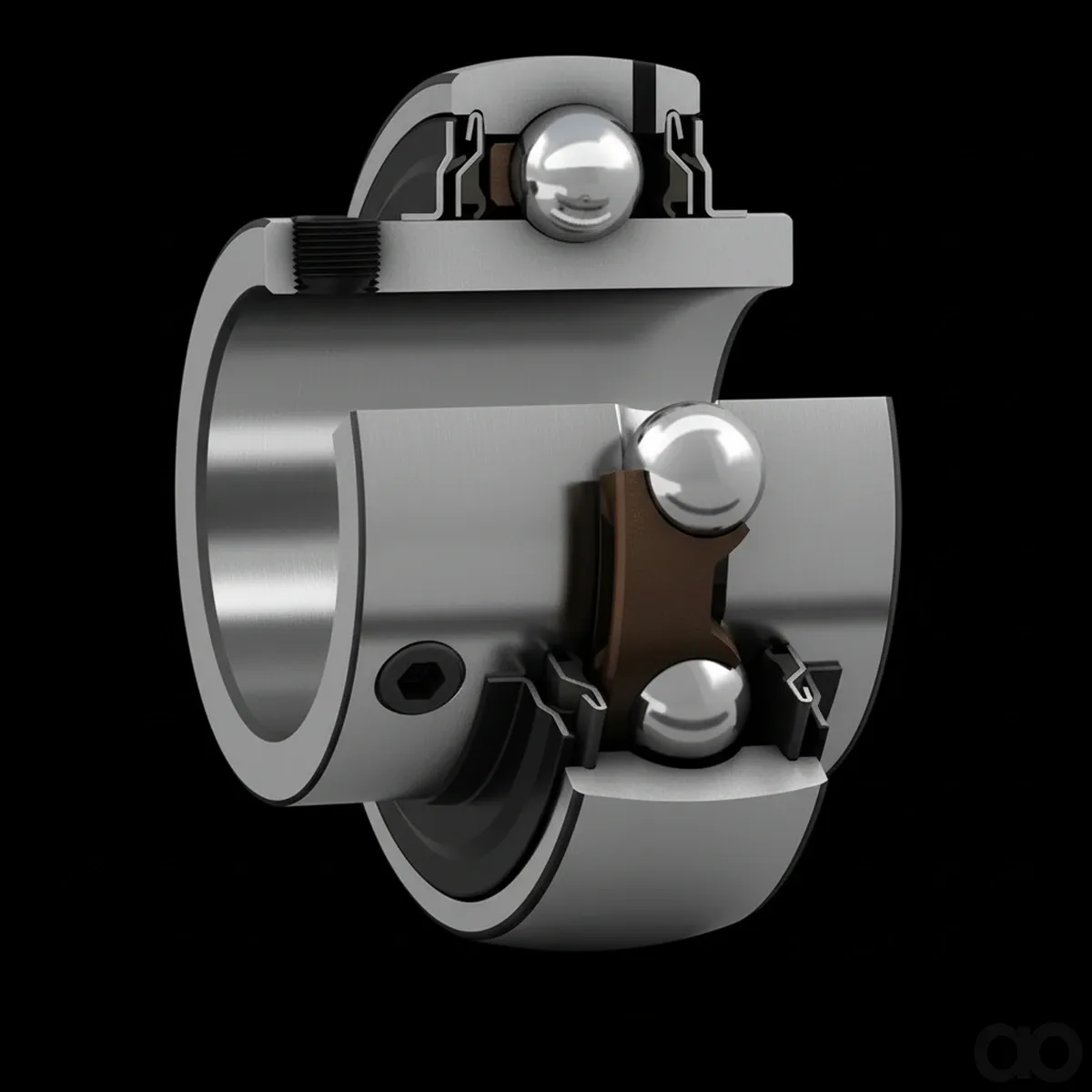SKF - YAR2102RF - Y-Lager YAR 210-2RF