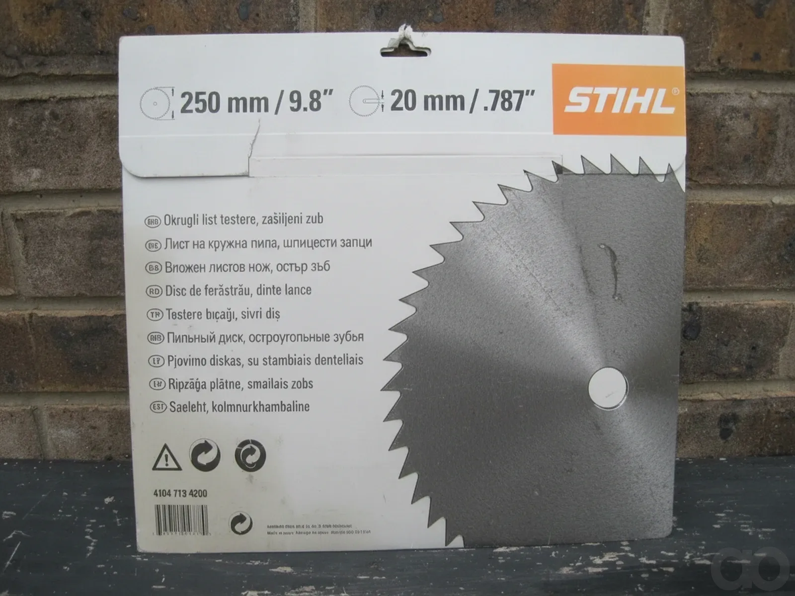 STIHL - 41047134200 - Spitzzahn-Kreissaegeblatt 250