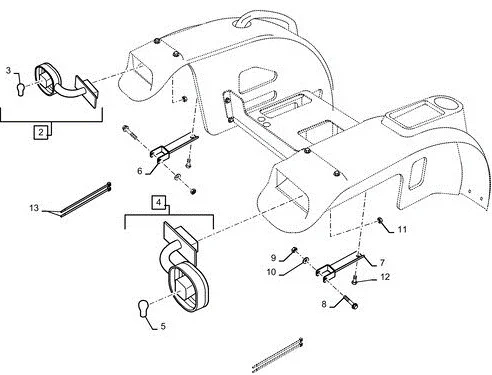 New Holland - MT40441310 - Lampe -10-