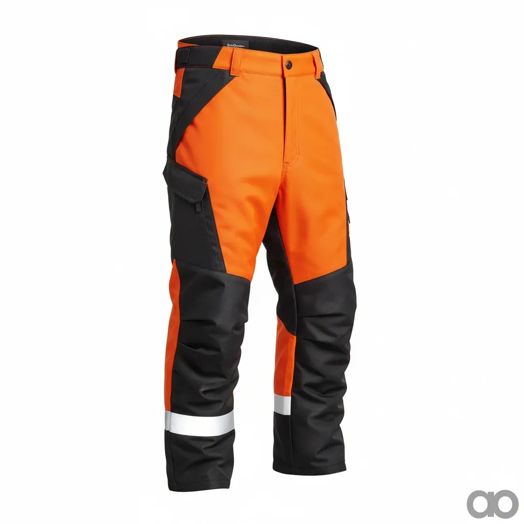 Unbranded - 580688148 - Freischneiderhose Orange Gr 48