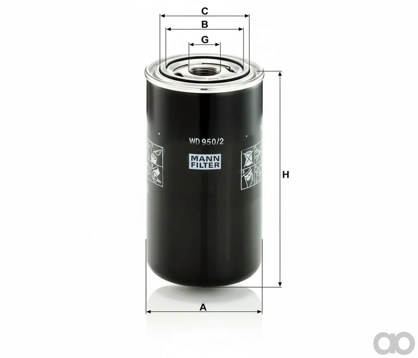 Unbranded - WD9502 - Hydraulikfilter MANN-Non Original