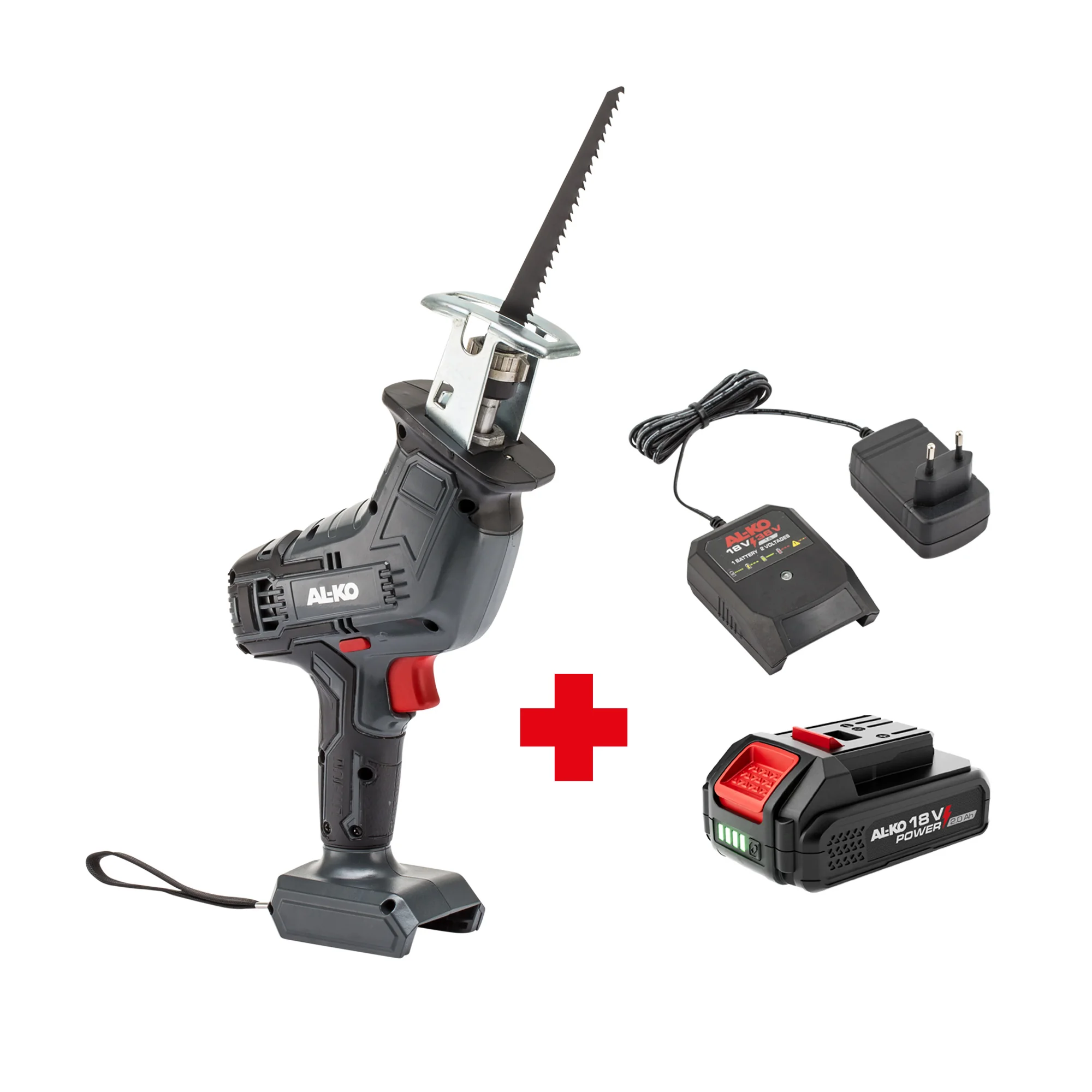 Al Ko - 114144 - Akku-Säbelsäge AKKU PSD 1815 18 V Set 2 Ah