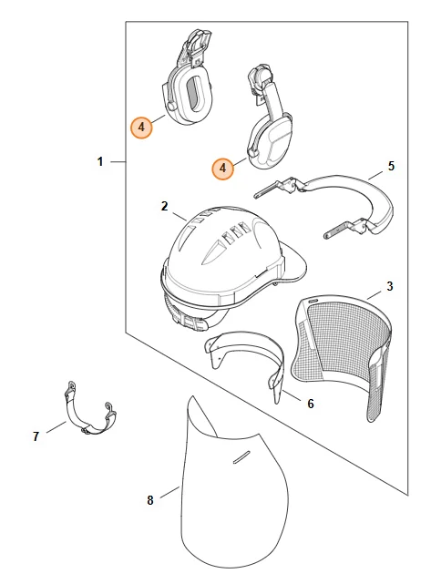 STIHL - 0000-889-9019 - Gehörschutz