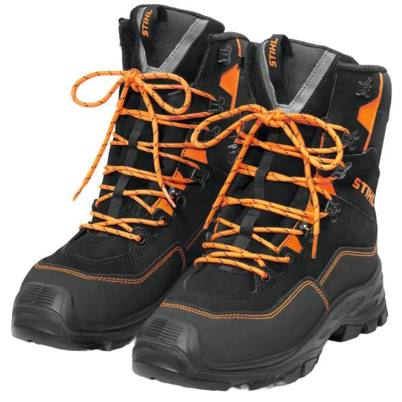 STIHL - 0088-532-0644 - Hohe Schutzstiefel für Motorsägenarbeiten FUNCTION Active Leder 44