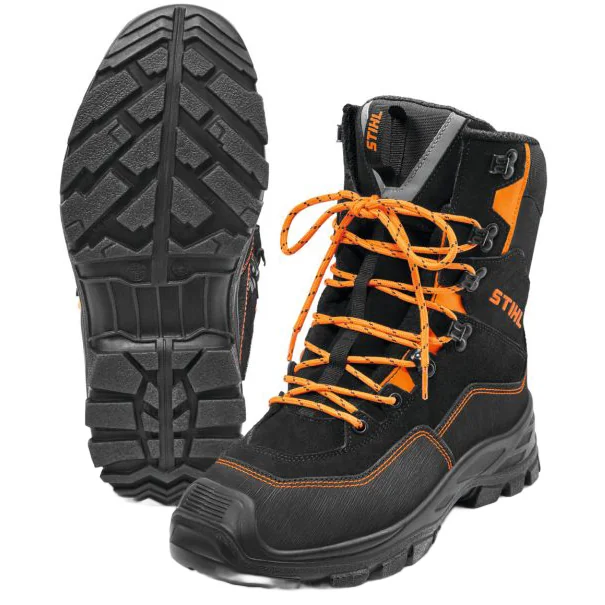 STIHL - 0088-532-0644 - Hohe Schutzstiefel für Motorsägenarbeiten FUNCTION Active Leder 44