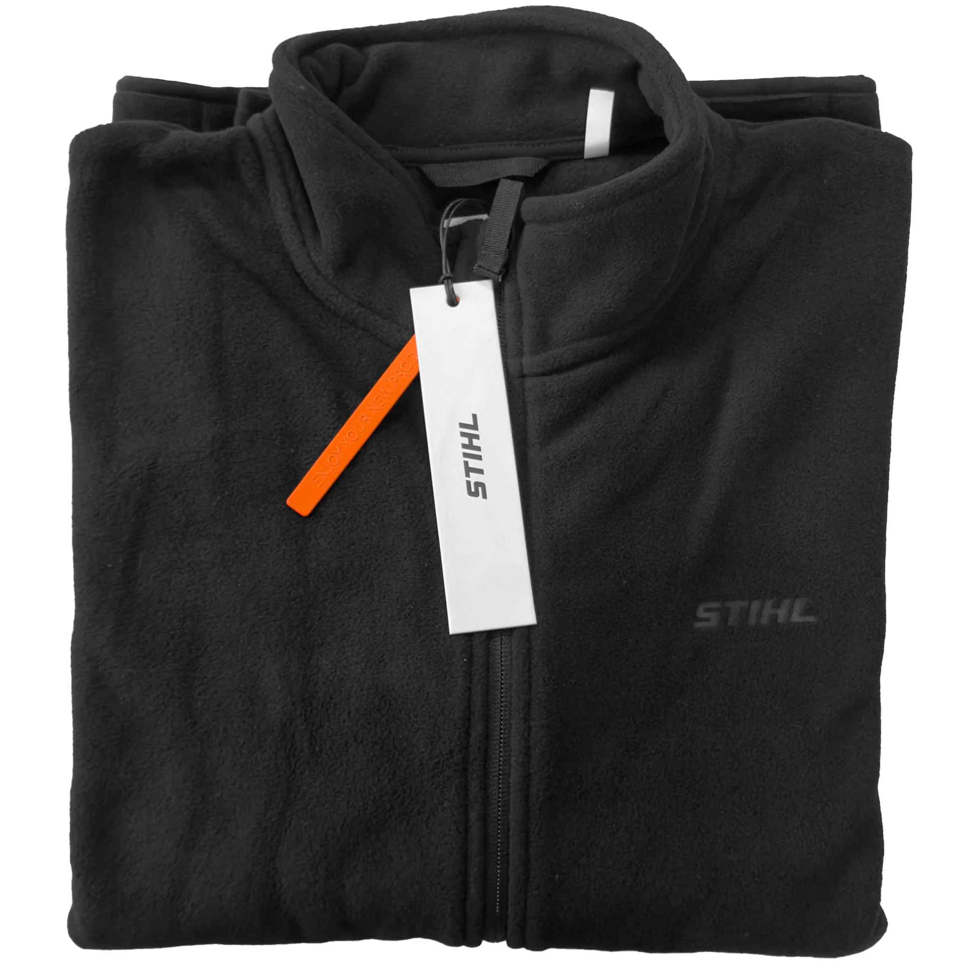 STIHL - 0421-100-4752 - Fleece-Jacke Größe M Klassisch Schwarz