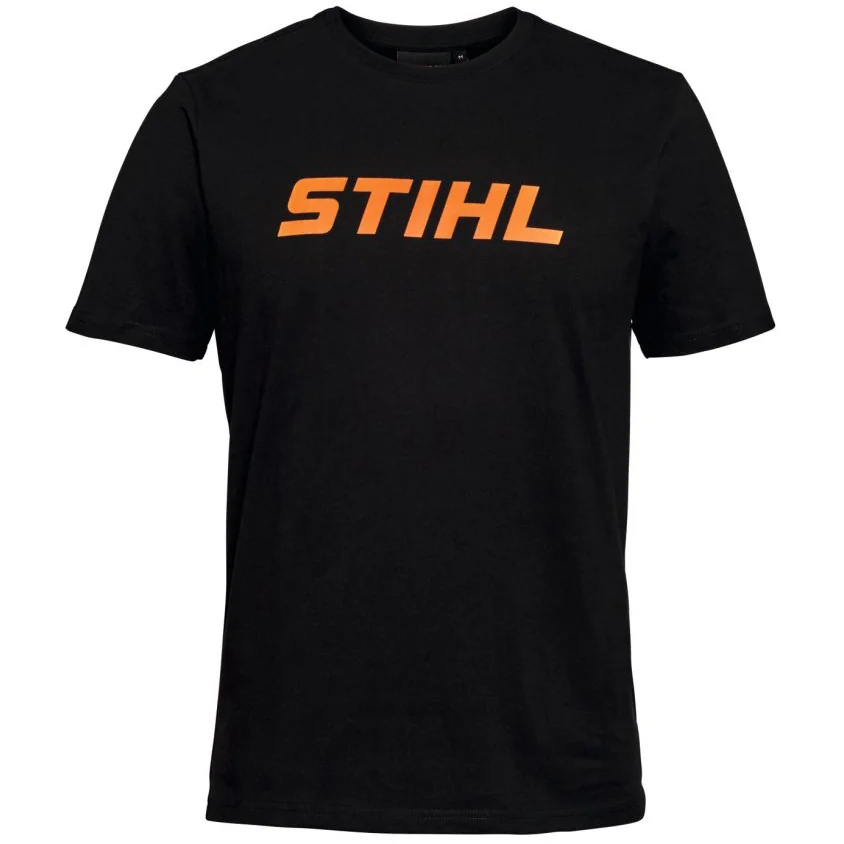 STIHL - 0421-300-8056 - T-Shirt mit Kettensäge MS 500i Schwarz L