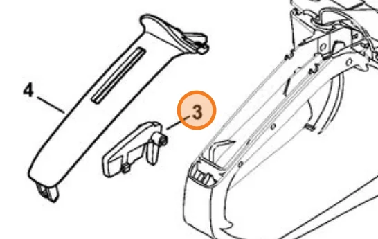Stihl - 1143-182-0800 - Sperrhebel