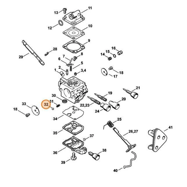Stihl - 4119-122-4200 - Kugel
